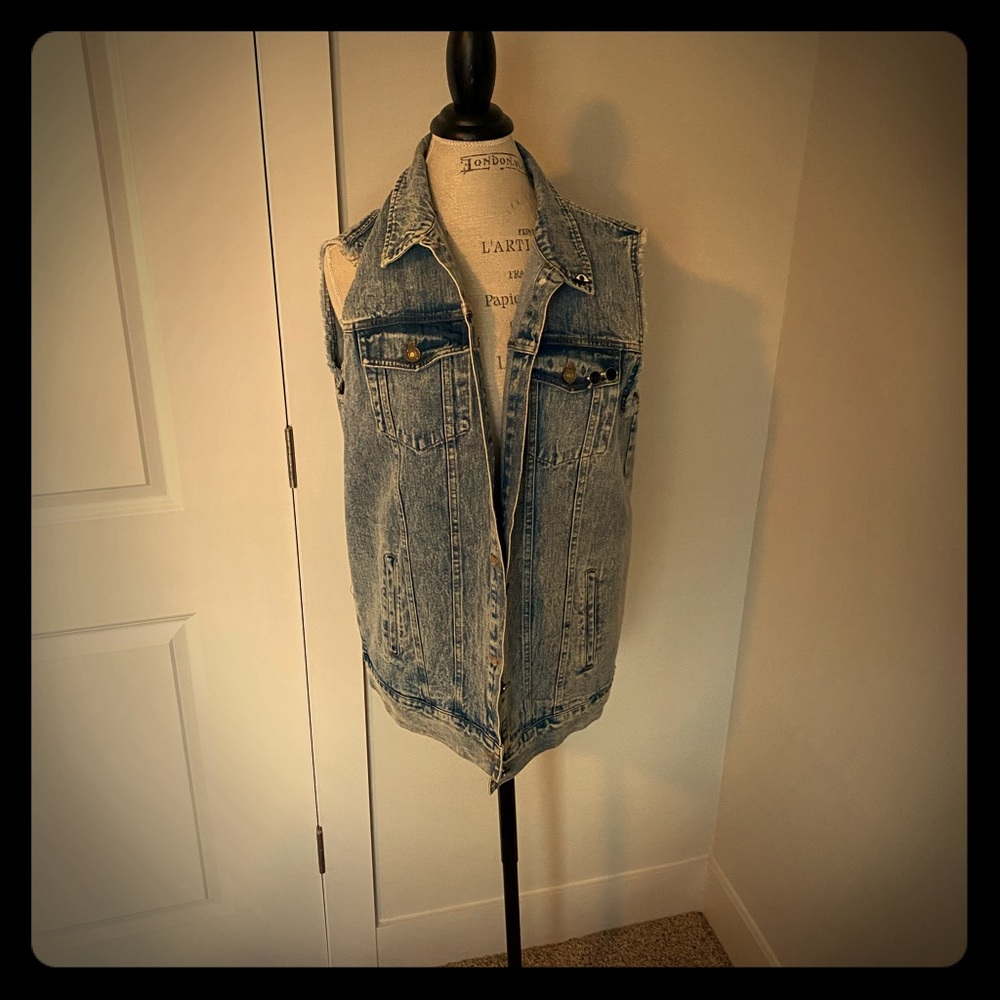 Gianni Bini Denim Vest